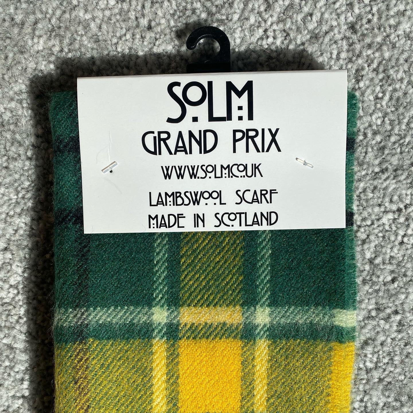 SOLM Lambswool Scarf (Grand Prix)