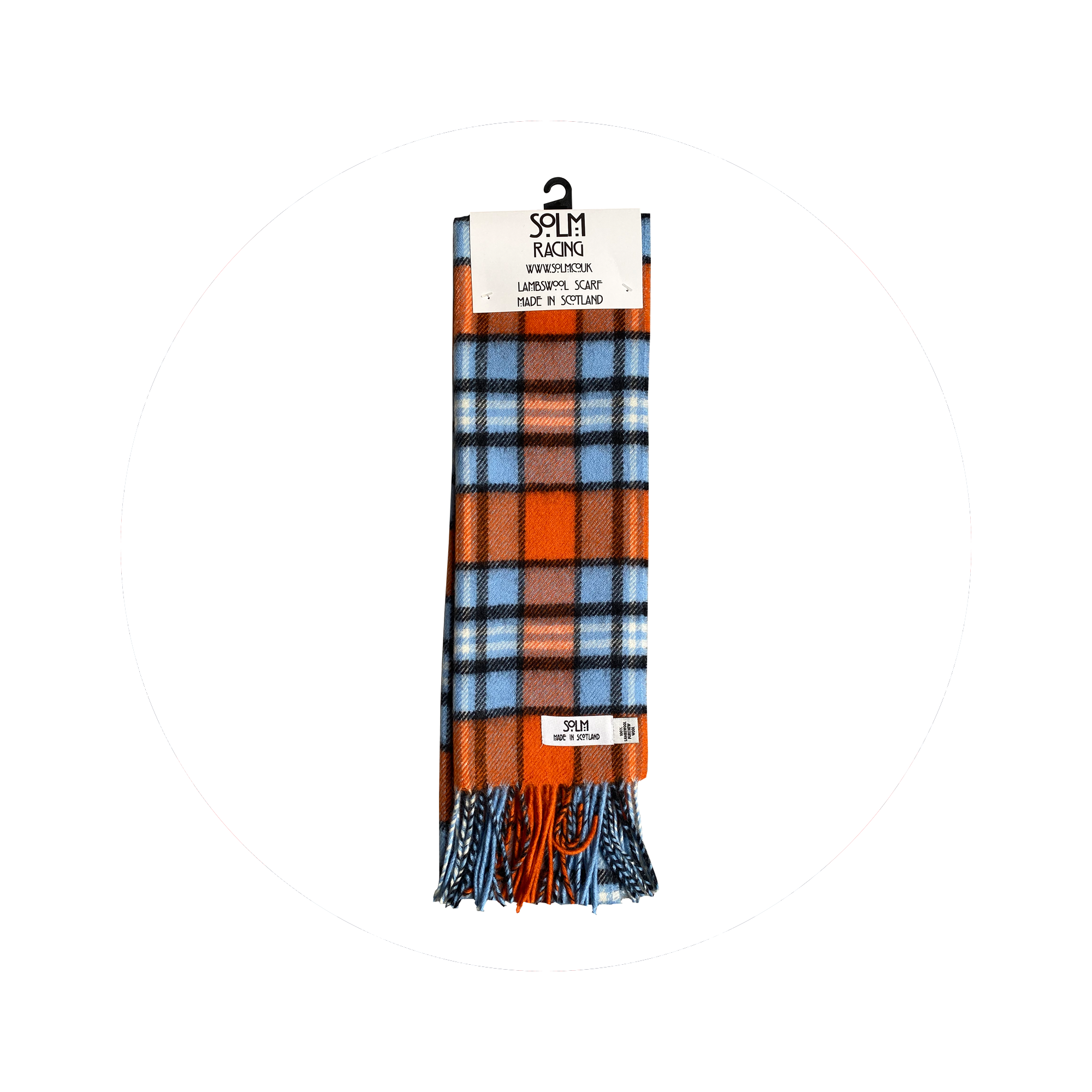 SOLM Lambswool Scarf (Racing)