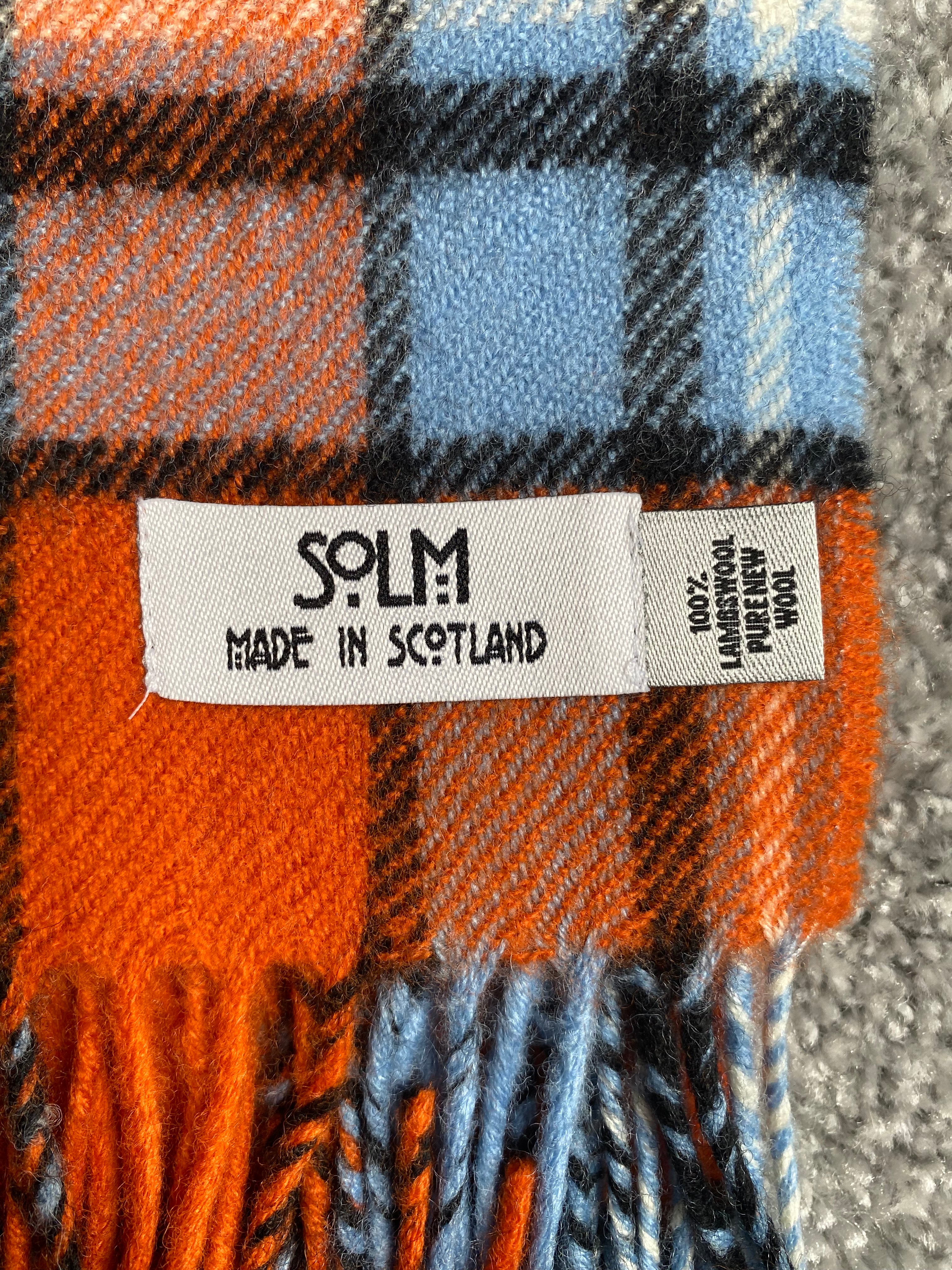 SOLM Lambswool Scarf (Racing)